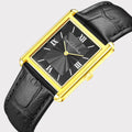 REVEUSE CLASSIQUE GOLD 26MM WITH MYSTERIEUX BLACK CROCO