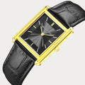 REVEUSE LEGENDE GOLD 26MM WITH MYSTERIEUX BLACK CROCO