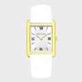 REVEUSE CLASSIQUE GOLD 26MM WITH ENSOLEILLE WHITE CROCO