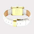 REVEUSE CLASSIQUE GOLD 26MM WITH ENSOLEILLE WHITE CROCO