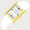 REVEUSE CLASSIQUE GOLD 23MM WITH AGREABLE WHITE PLAIN