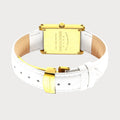 REVEUSE CLASSIQUE GOLD 23MM WITH AGREABLE WHITE PLAIN