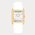 REVEUSE LEGENDE ROSE GOLD 26MM WITH ENSOLEILLE WHITE CROCO