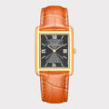 REVEUSE CLASSIQUE ROSE GOLD 26MM WITH SAVOUREUX LIGHT BROWN CROCO