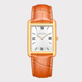 REVEUSE CLASSIQUE ROSE GOLD 26MM WITH SAVOUREUX LIGHT BROWN CROCO