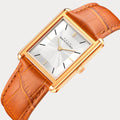 REVEUSE LEGENDE ROSE GOLD 26MM WITH SAVOUREUX LIGHT BROWN CROCO