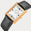 REVEUSE CLASSIQUE ROSE GOLD 23MM WITH SEDUISANT BLACK PLAIN