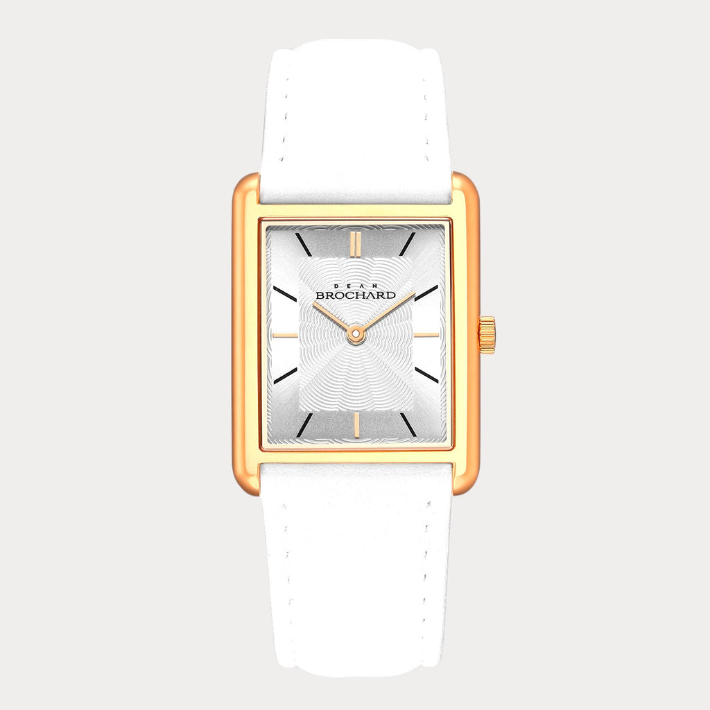 REVEUSE LEGENDE ROSE GOLD 26MM WITH AGREABLE WHITE PLAIN