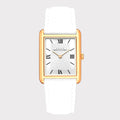 REVEUSE CLASSIQUE ROSE GOLD 26MM WITH AGREABLE WHITE PLAIN