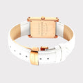 REVEUSE CLASSIQUE ROSE GOLD 26MM WITH AGREABLE WHITE PLAIN