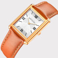 REVEUSE CLASSIQUE ROSE GOLD 26MM WITH SOPHISTIQUE LIGHT BROWN PLAIN