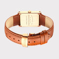 REVEUSE CLASSIQUE ROSE GOLD 26MM WITH SOPHISTIQUE LIGHT BROWN PLAIN