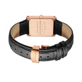 REVEUSE  CLASSIQUE ROSE GOLD 23MM WITH MYSTERIEUX BLACK CROCO