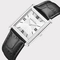 REVEUSE CLASSIQUE SILVER 26MM WITH MYSTERIEUX BLACK CROCO