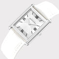 REVEUSE CLASSIQUE SILVER 26MM WITH ENSOLEILLE WHITE CROCO