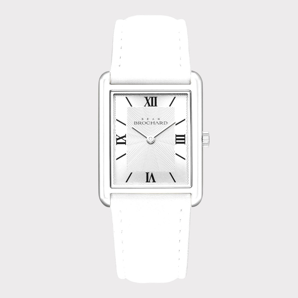 REVEUSE CLASSIQUE SILVER 26MM WITH AGREABLE WHITE PLAIN