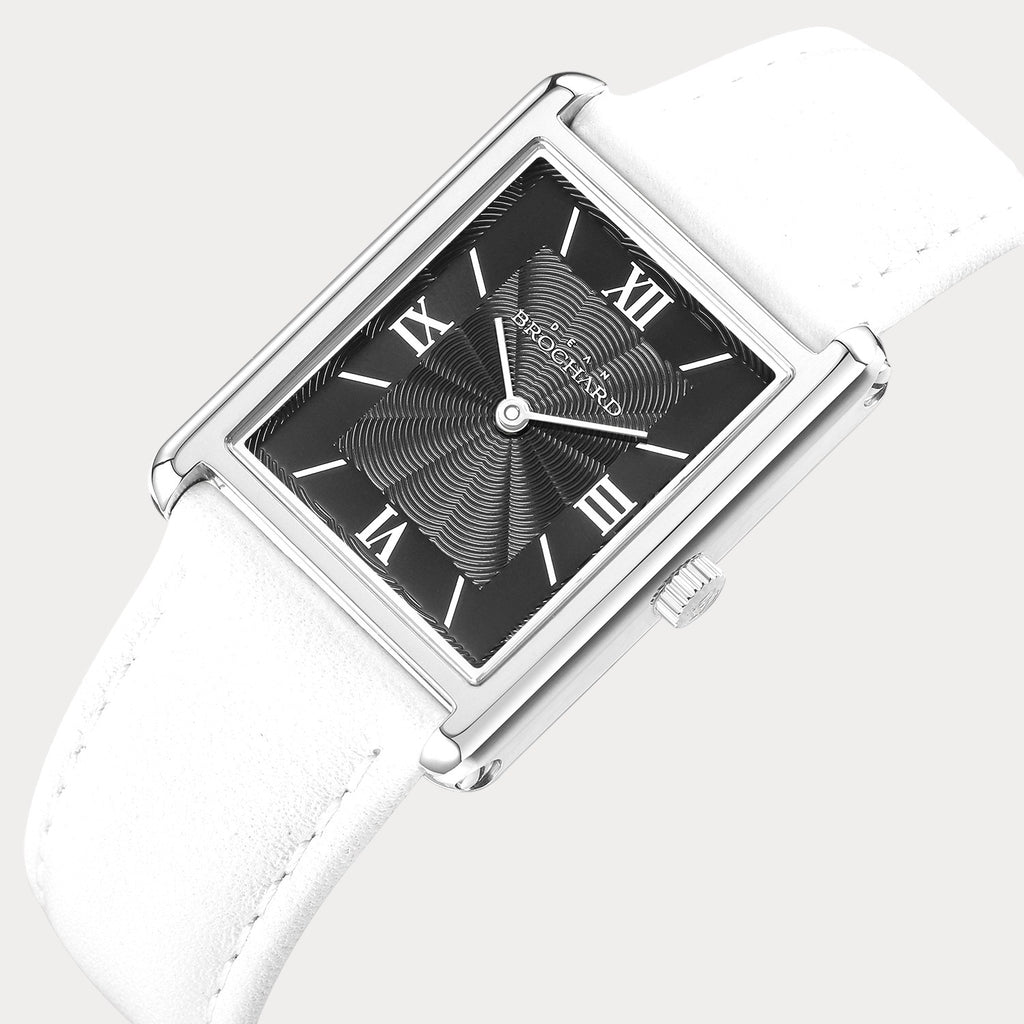 REVEUSE CLASSIQUE SILVER 26MM WITH AGREABLE WHITE PLAIN