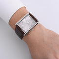 LEGENDE SILVER 36MM WITH TENTANT STRAP